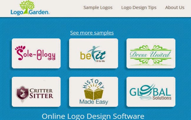 Logo Garden là một trang web cho phép bạn tạo ra các logo với độ nét cao và hoàn toàn miễn phí