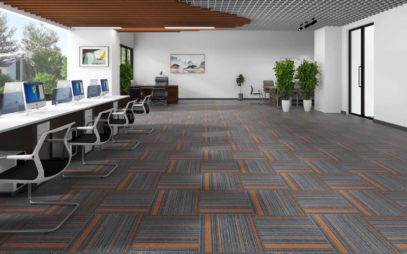 Yếu tố ảnh hưởng đến khả năng cách âm của thảm trải văn phòng