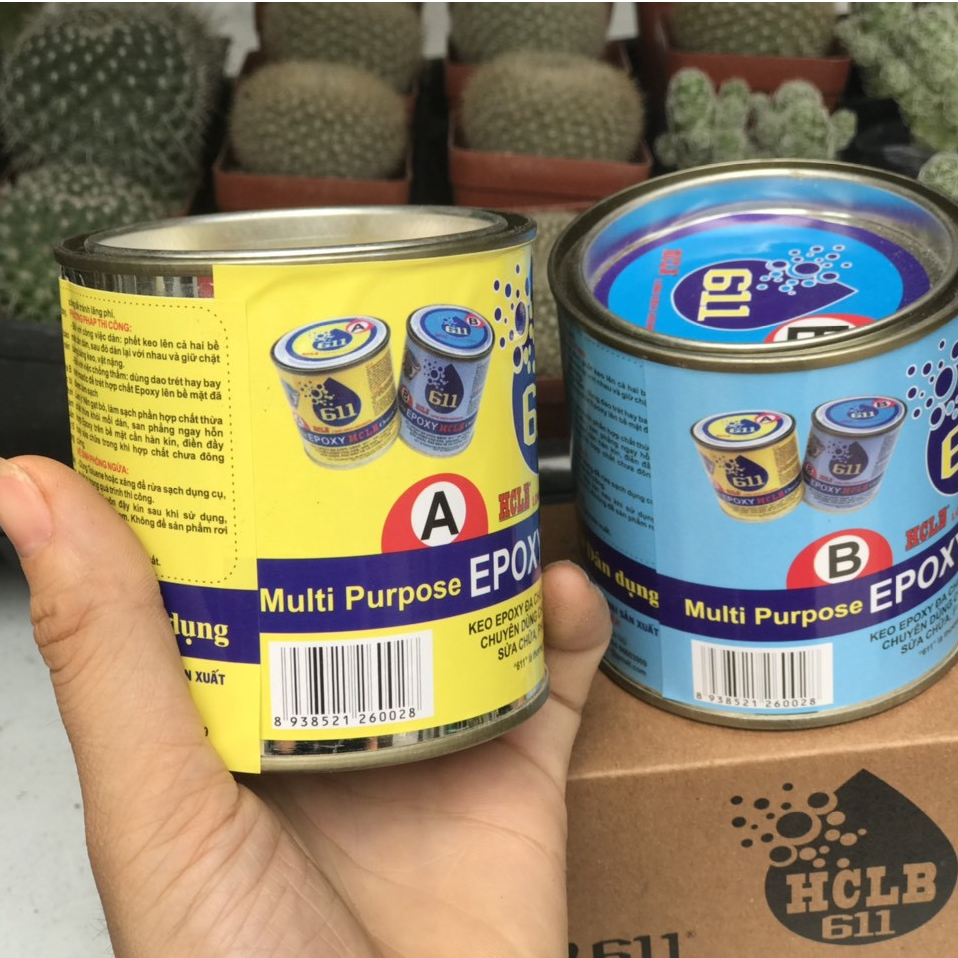 sơn bóng 2 thành phần 3 