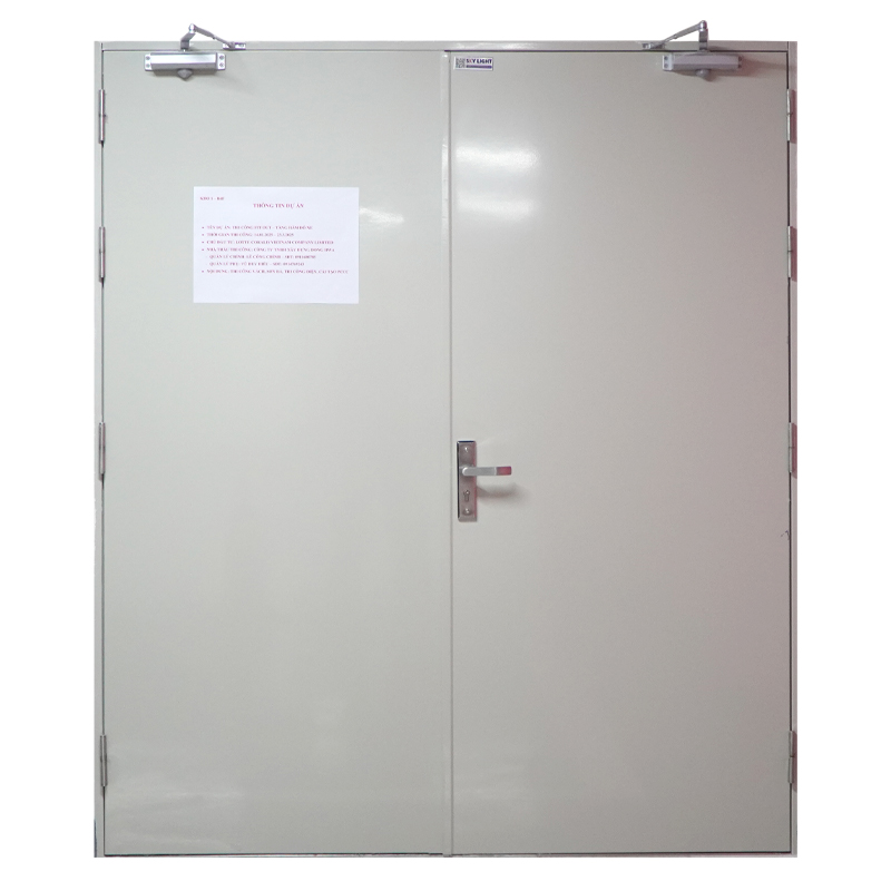Kinh nghiệm chọn mua cửa thép chống cháy 90 chuẩn PCCC