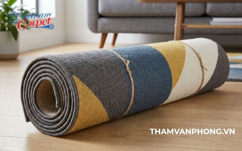 Vì sao thảm cuộn hoa văn Hà Nội ngày càng được nhiều công trình lựa chọn?
