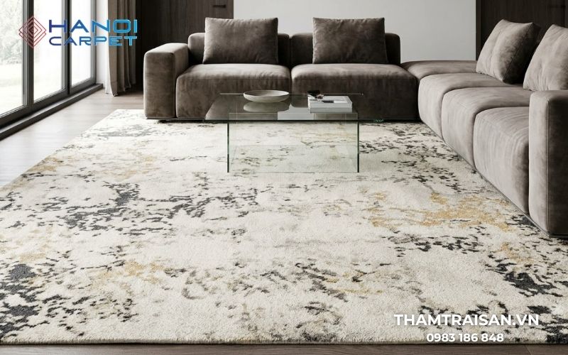 Cách chọn thảm trải sàn phòng khách phù hợp 
