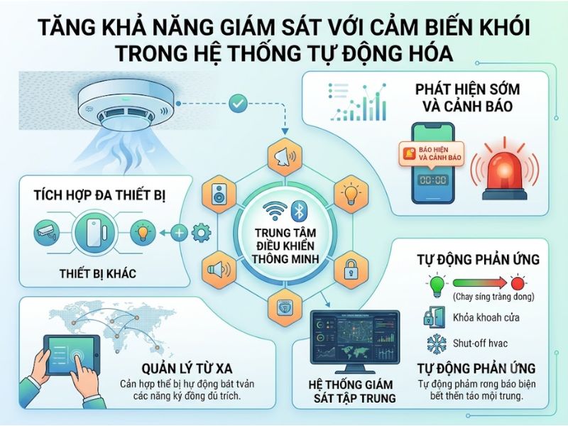 Hệ thống cảm biến khói thông minh